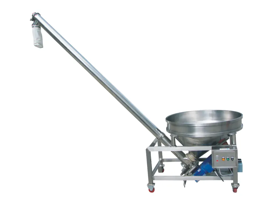 Auger Filler Hopper Refilling System