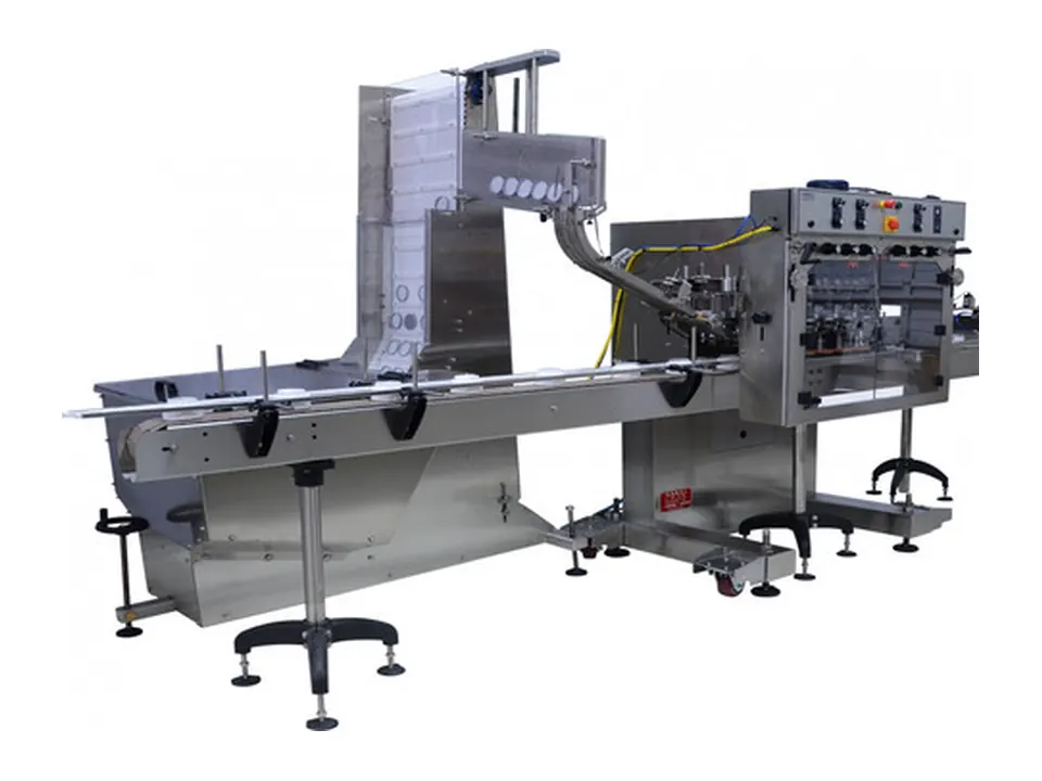 Automatic Inline Waterfall Style Capping Machine