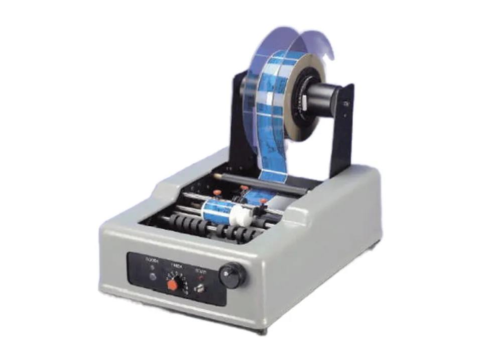 BMADL-300 Semi-Automatic Wrap Labeler with Wheeled Cart