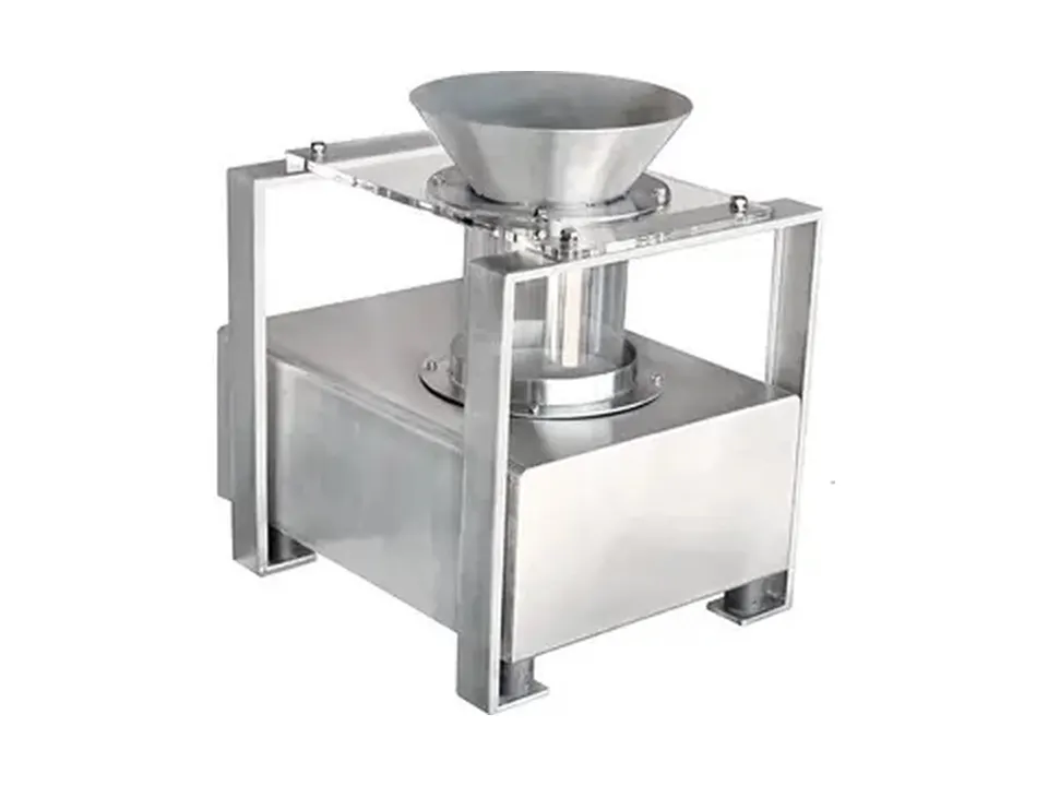 Drop-Through Metal Detector for Powder