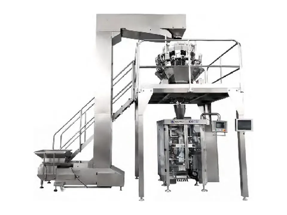 High Speed VFFS packaging machine with multihead weigher