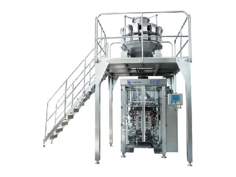 VFFS Quadro packaging machine with multihead weigher