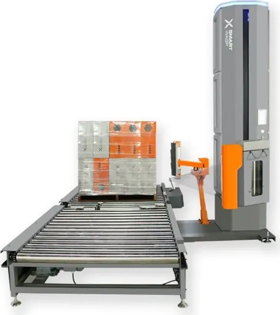 Inline Fully Automatic Pallet Wrapping Machine