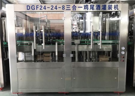 3 in 1 Monoblock Washing Filing Capping Machine for Carbonated Drinks