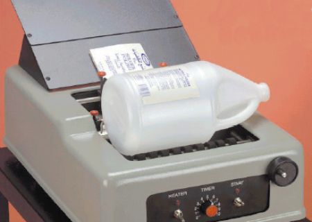 ADL-200 Hotmelt Wrap Labeler with Wheeled Cart