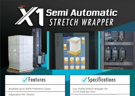 X1 Semi Automatic Stretch Wrapper 1