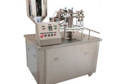 LK-50C 16 Station Semi-Automatic Aluminum Tube Filling Sealing Machine