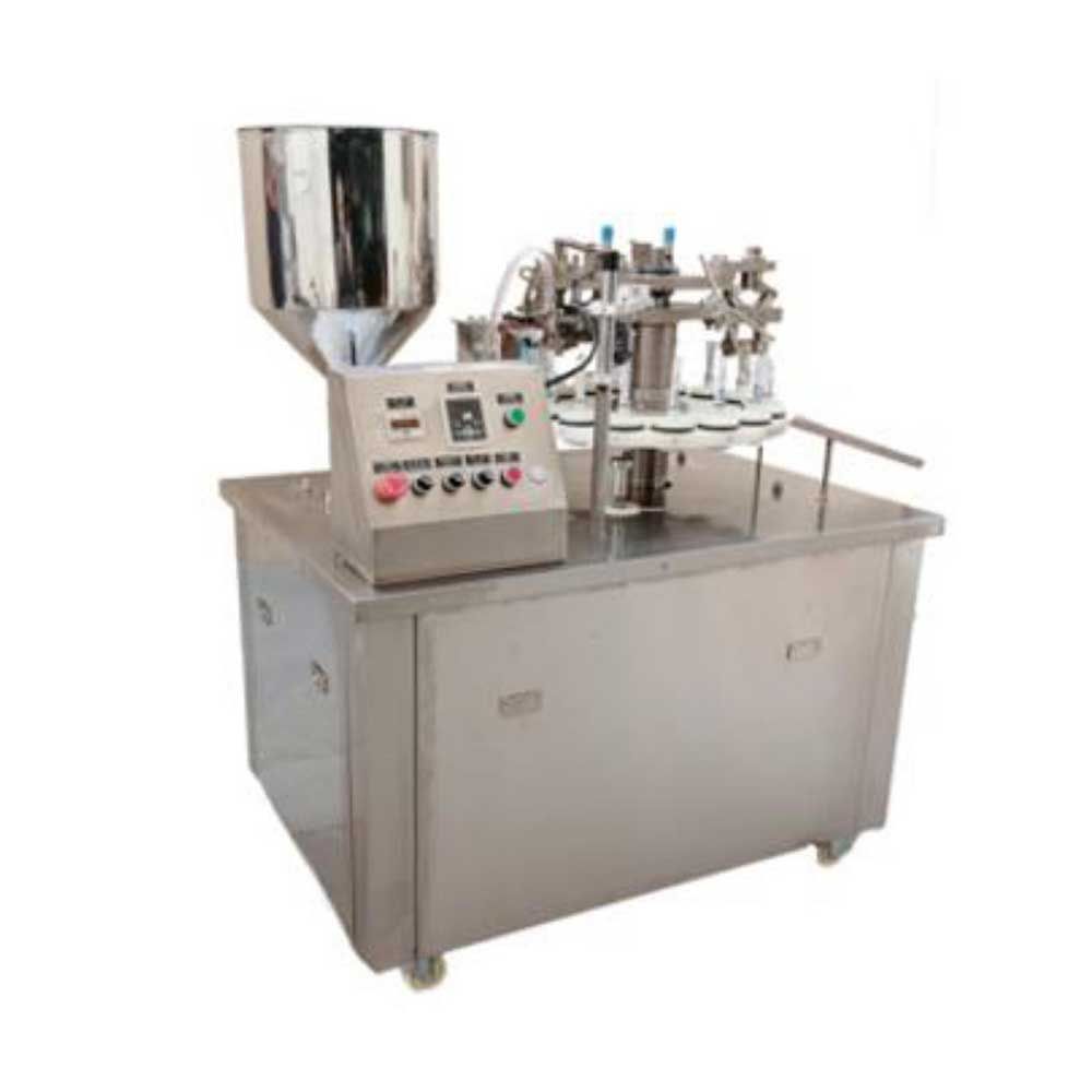 LK-50C 16 Station Semi-Automatic Aluminum Tube Filling Sealing Machine